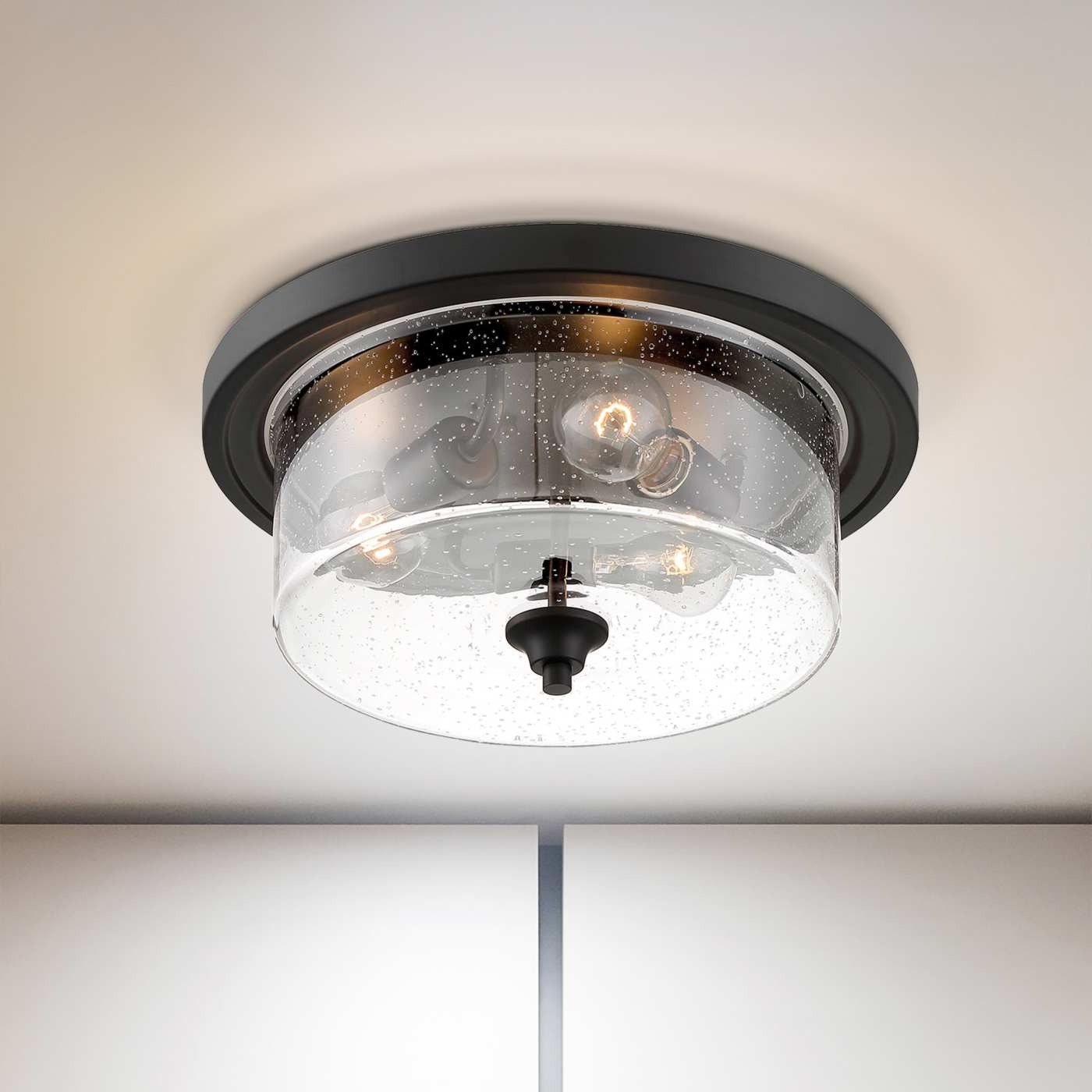 BRANSEL 3 LIGHT FLUSH MOUNT - 60-7291