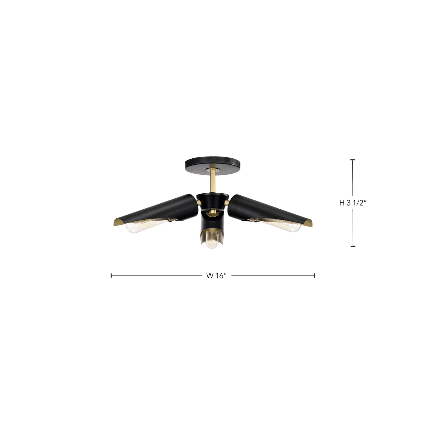 MARC 3 LIGHT PENDANT - 60-7297