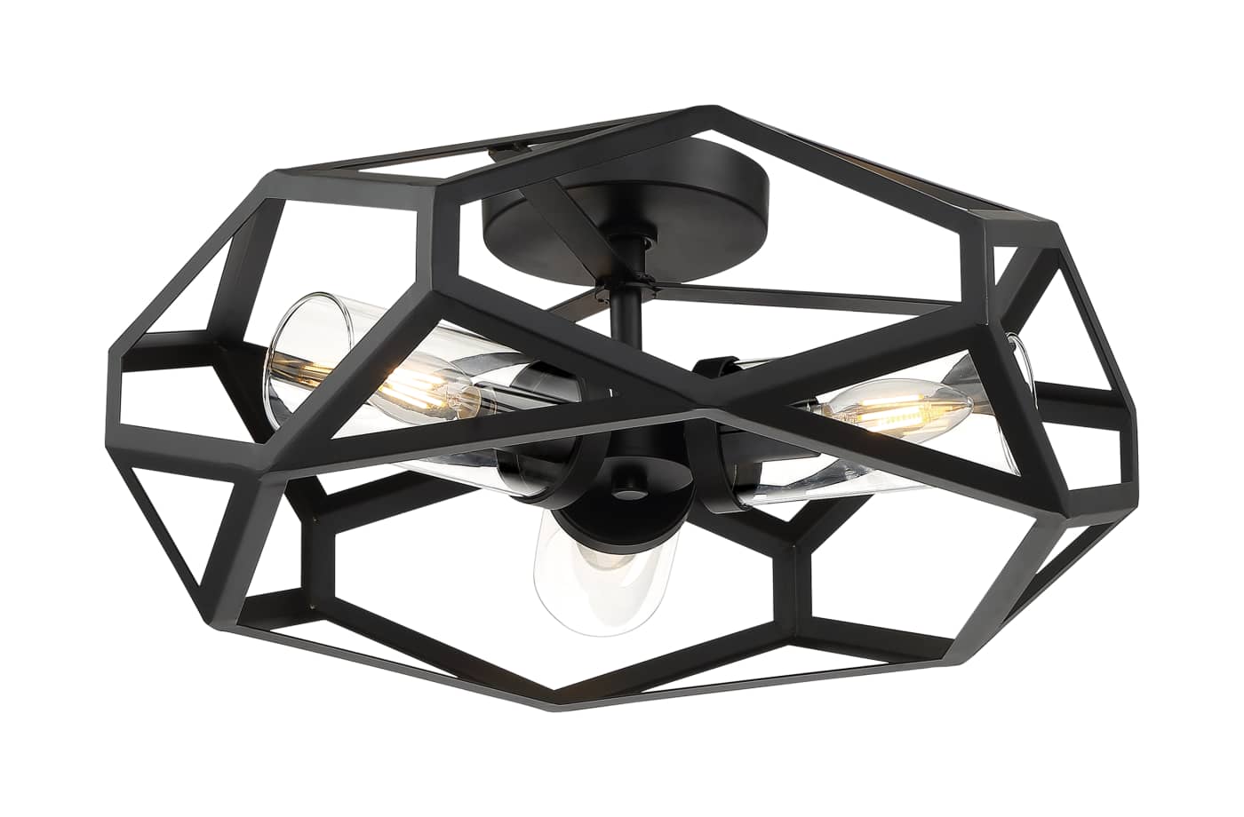 ZEMI 3 LIGHT FLUSH MOUNT - 60-7303