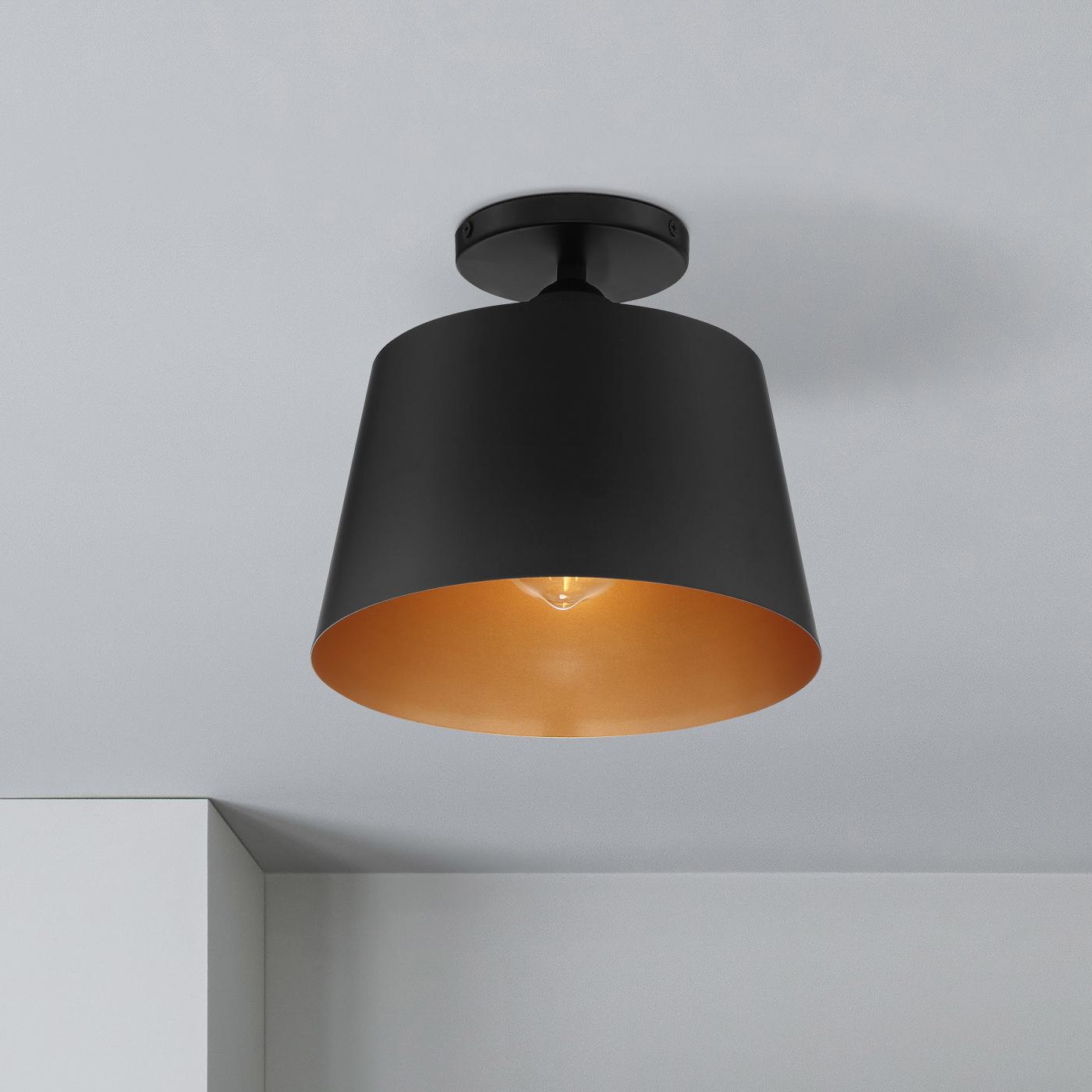 MOTIF 1LT 7" SEMI FLUSH - 60-7331