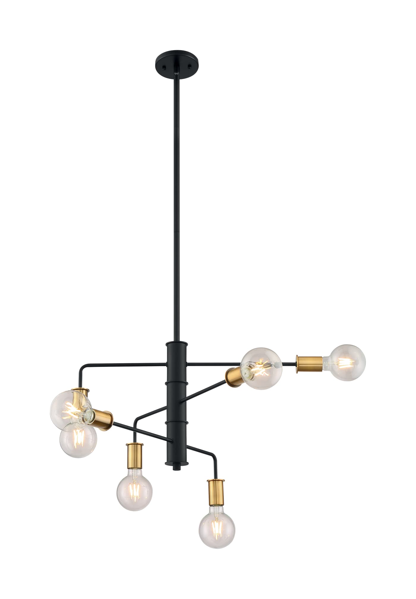 RYDER 6 LIGHT CHANDELIER - 60-7344
