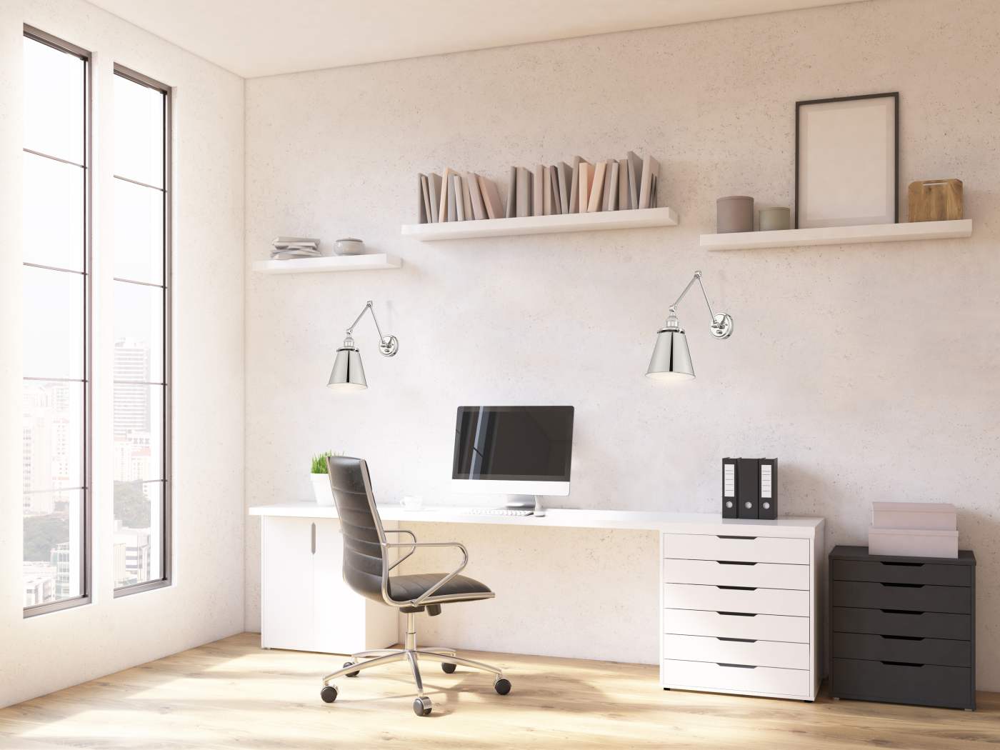 BAYARD SWING ARM FIXTURE - 60-7368