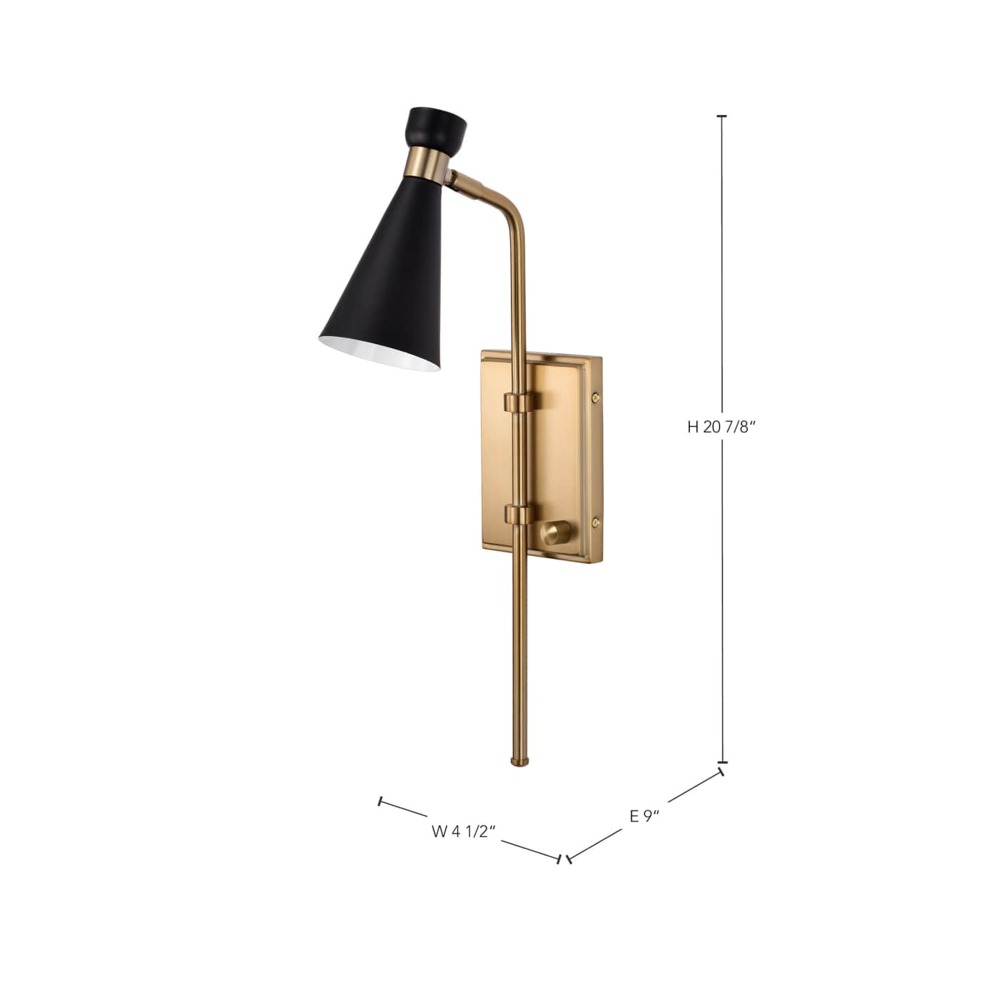PROSPECT 1 LIGHT WALL SCONCE - 60-7395