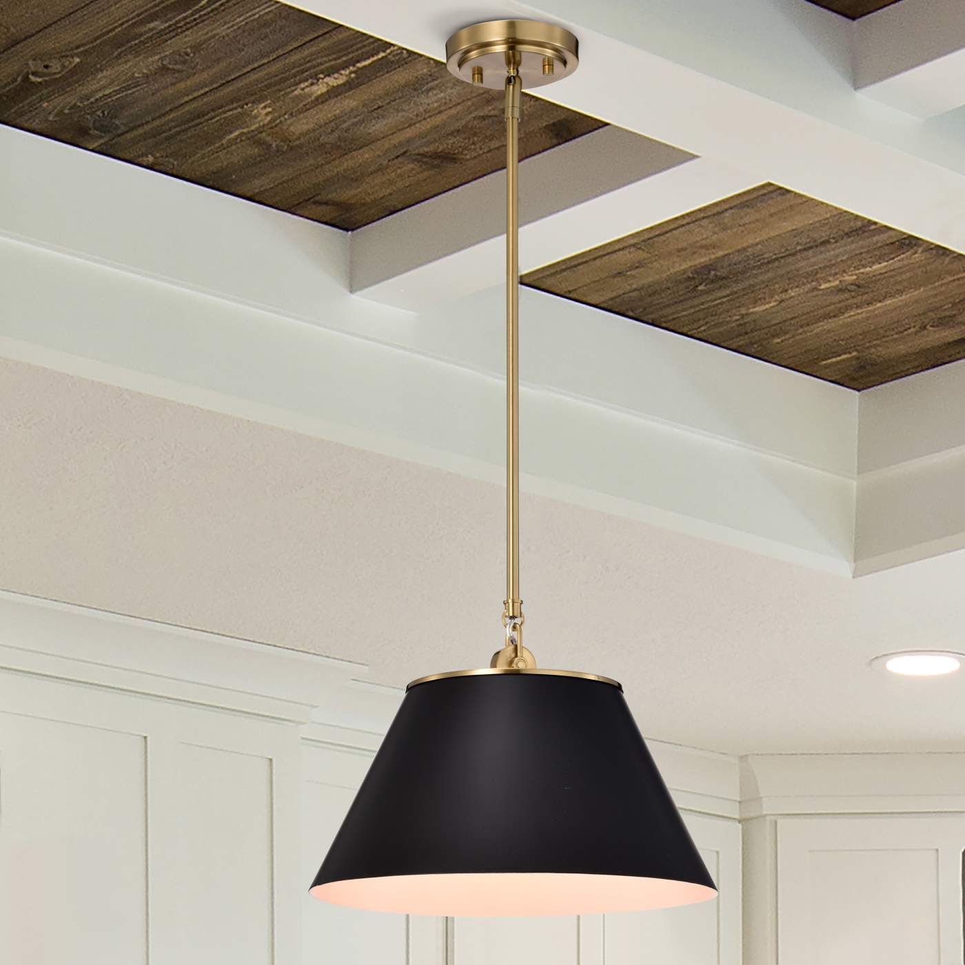 DOVER 1 LIGHT MEDIUM PENDANT - 60-7411
