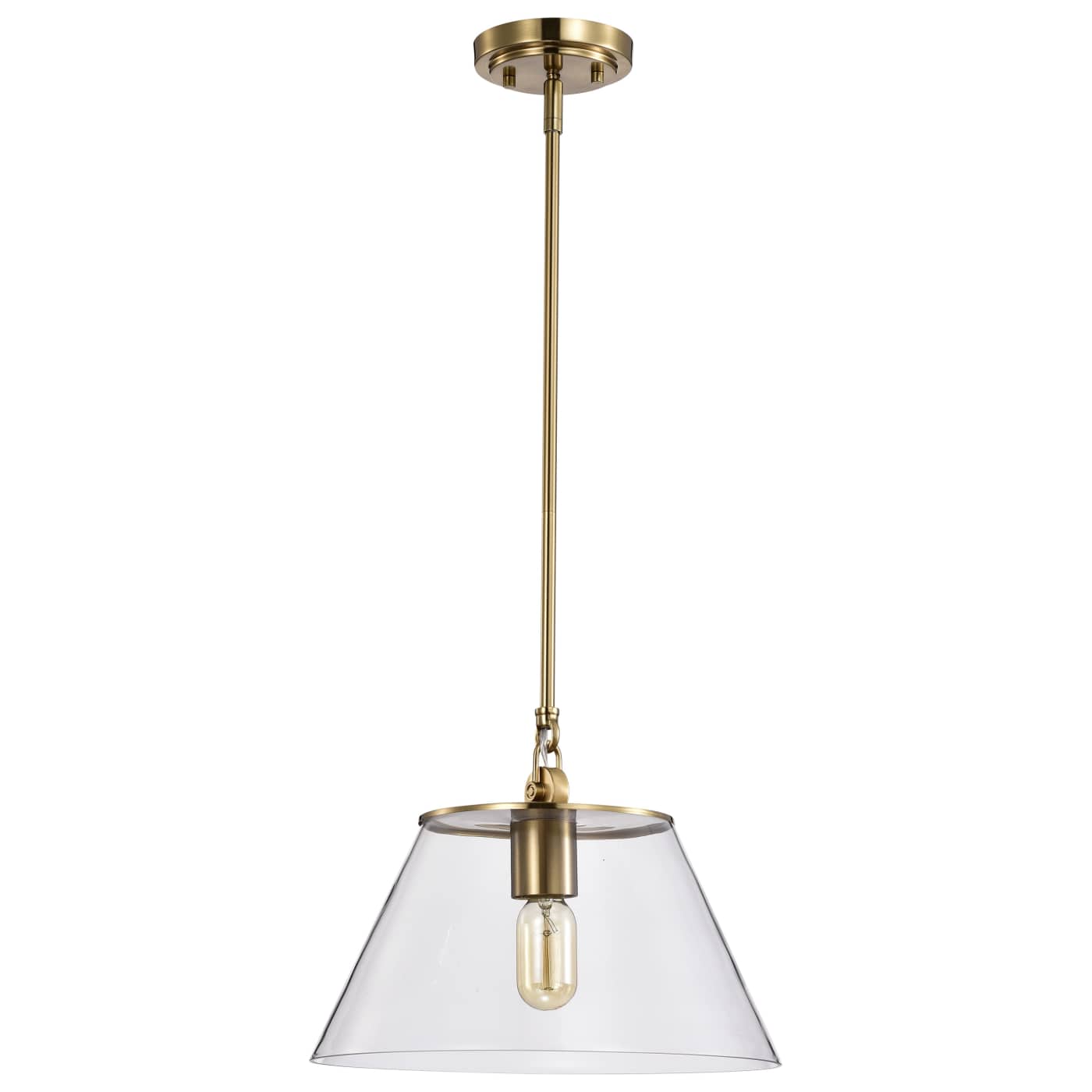 DOVER 1 LIGHT MEDIUM PENDANT - 60-7413
