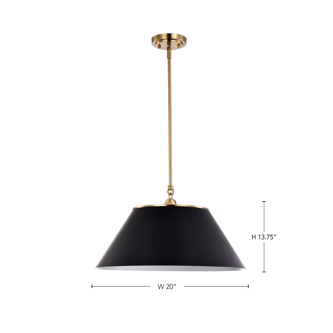 DOVER 3 LIGHT LARGE PENDANT - 60-7414