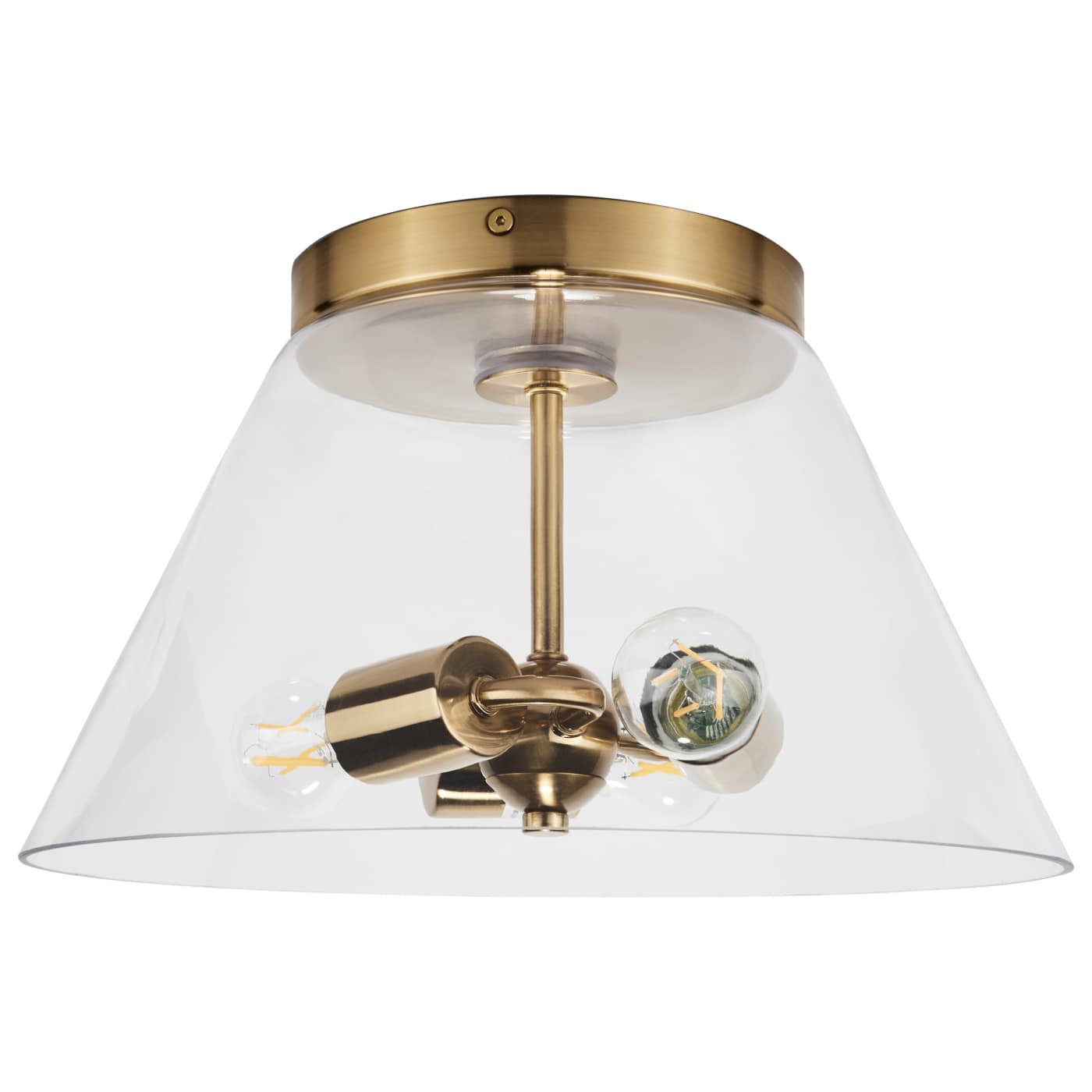 DOVER 3 LIGHT SMALL FLUSH - 60-7419