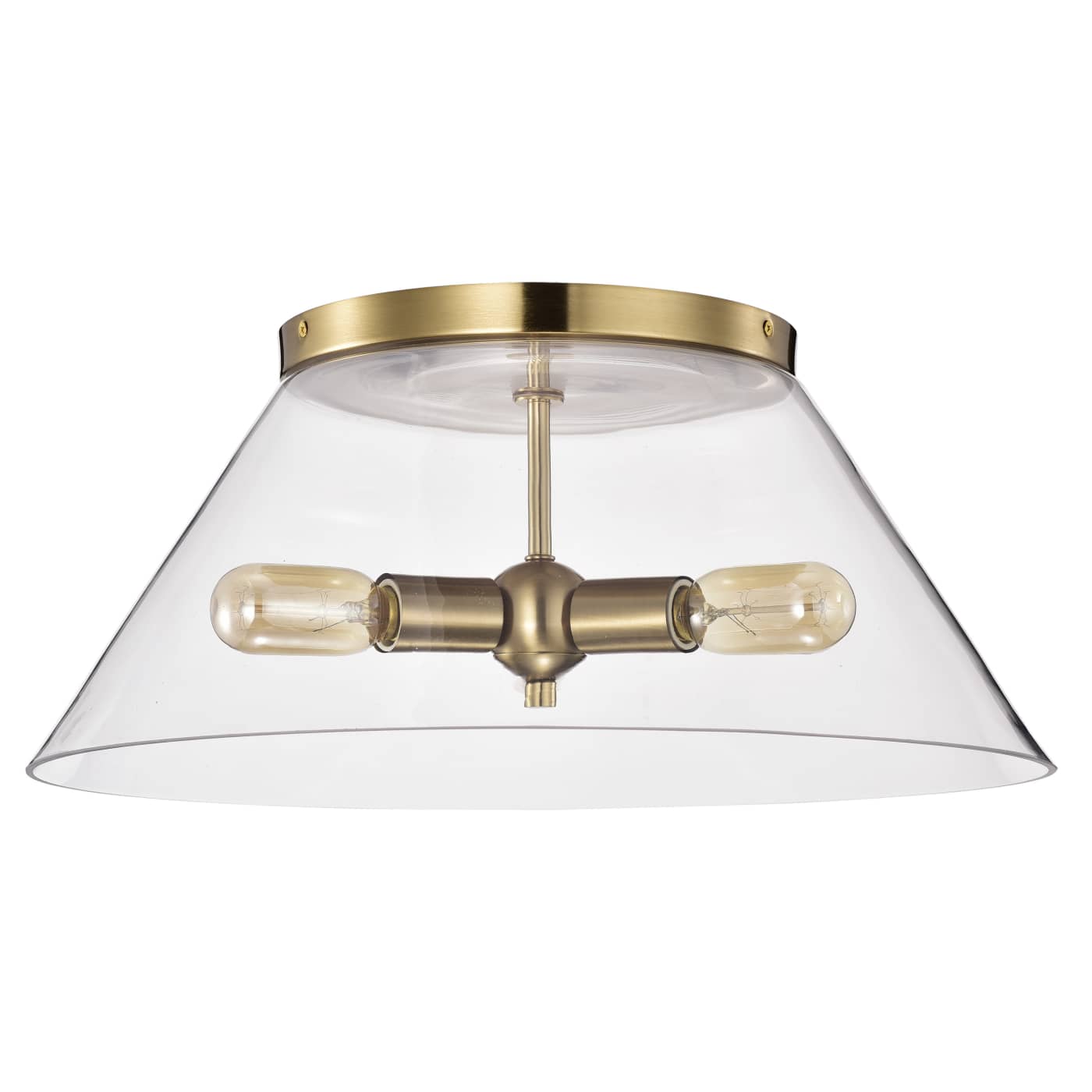DOVER 3 LIGHT LARGE FLUSH - 60-7422
