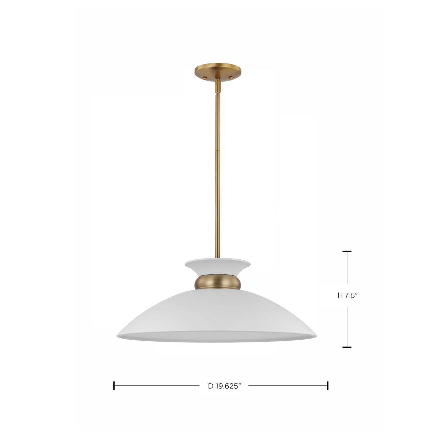 PERKINS 1 LT MEDIUM PENDANT - 60-7464