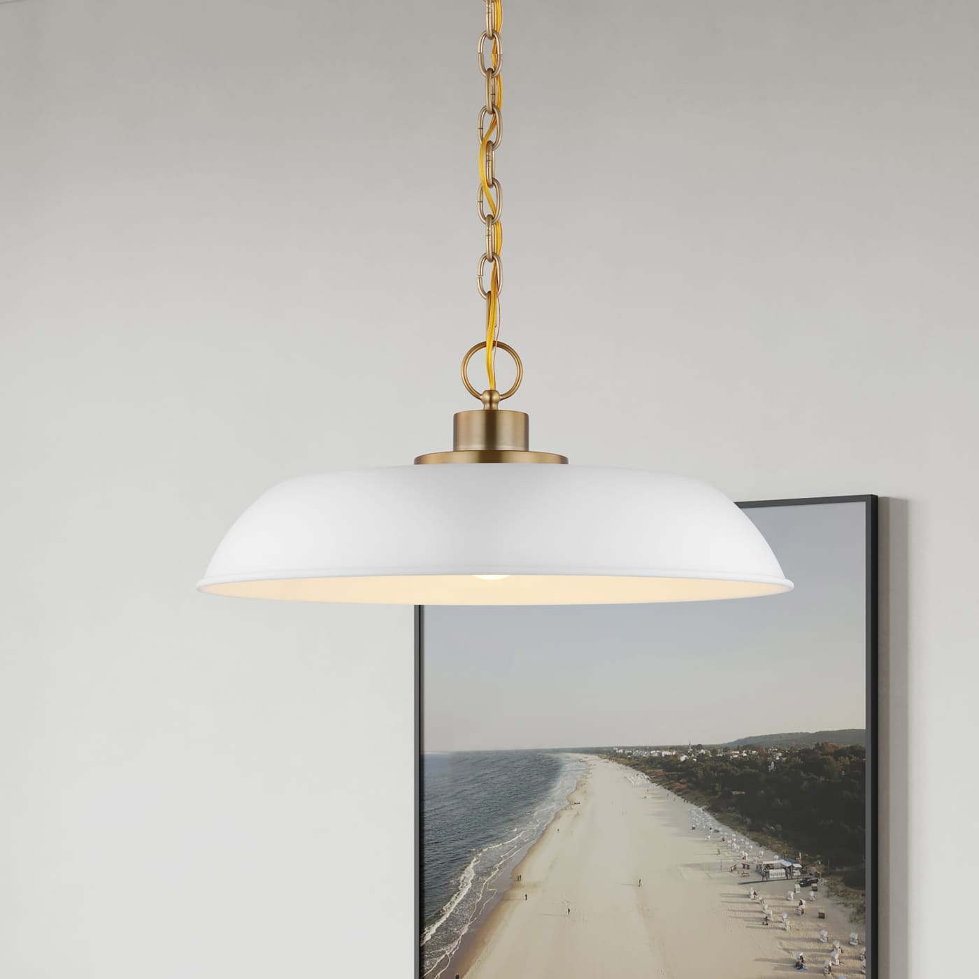 COLONY 1 LIGHT MEDIUM PENDANT - 60-7483