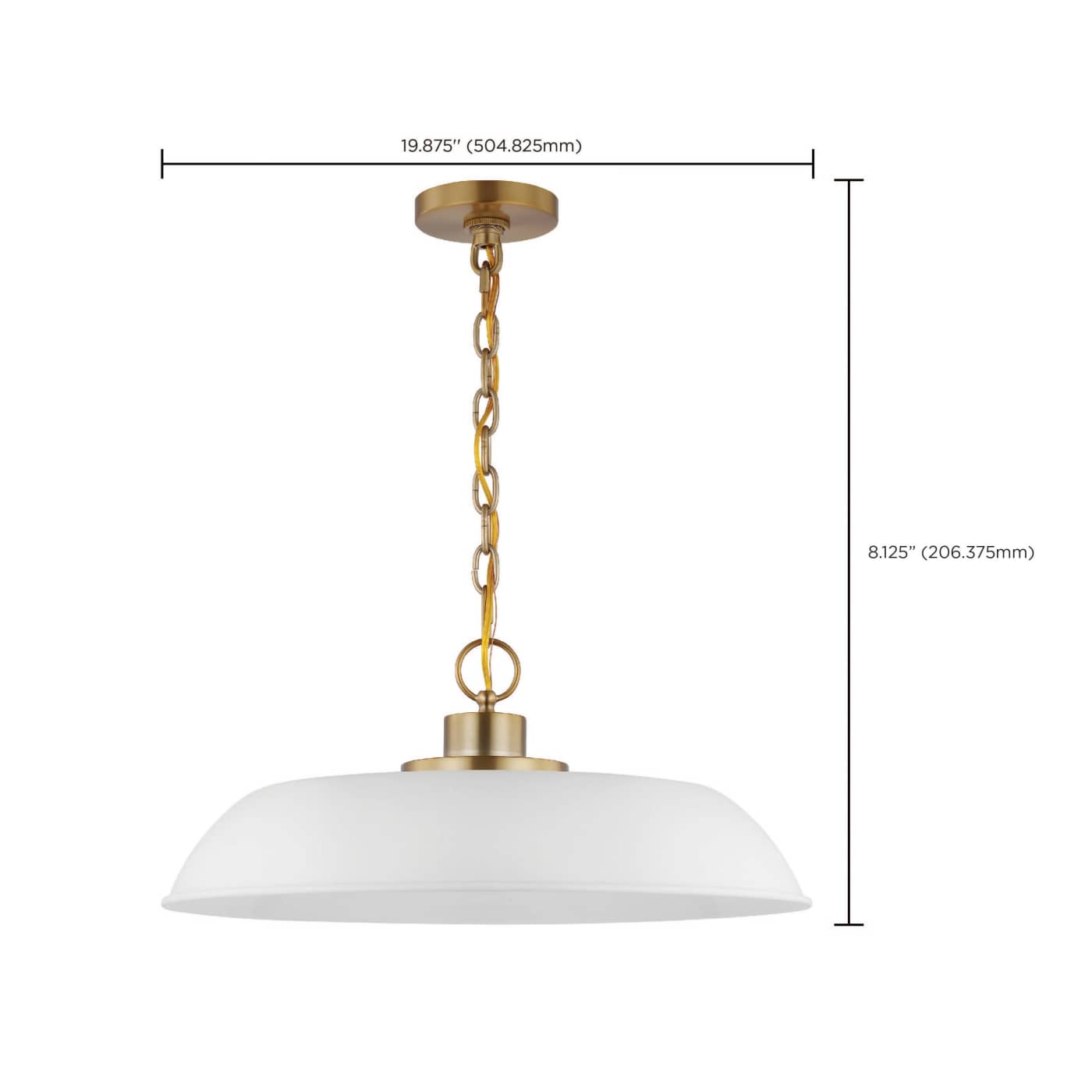 COLONY 1 LIGHT MEDIUM PENDANT - 60-7483