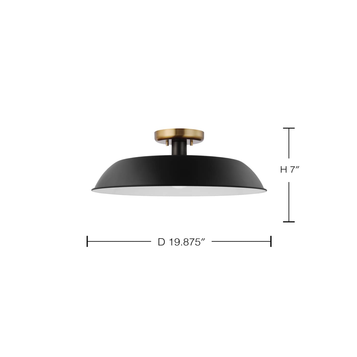 COLONY 1 LIGHT MEDIUM FLUSH - 60-7494