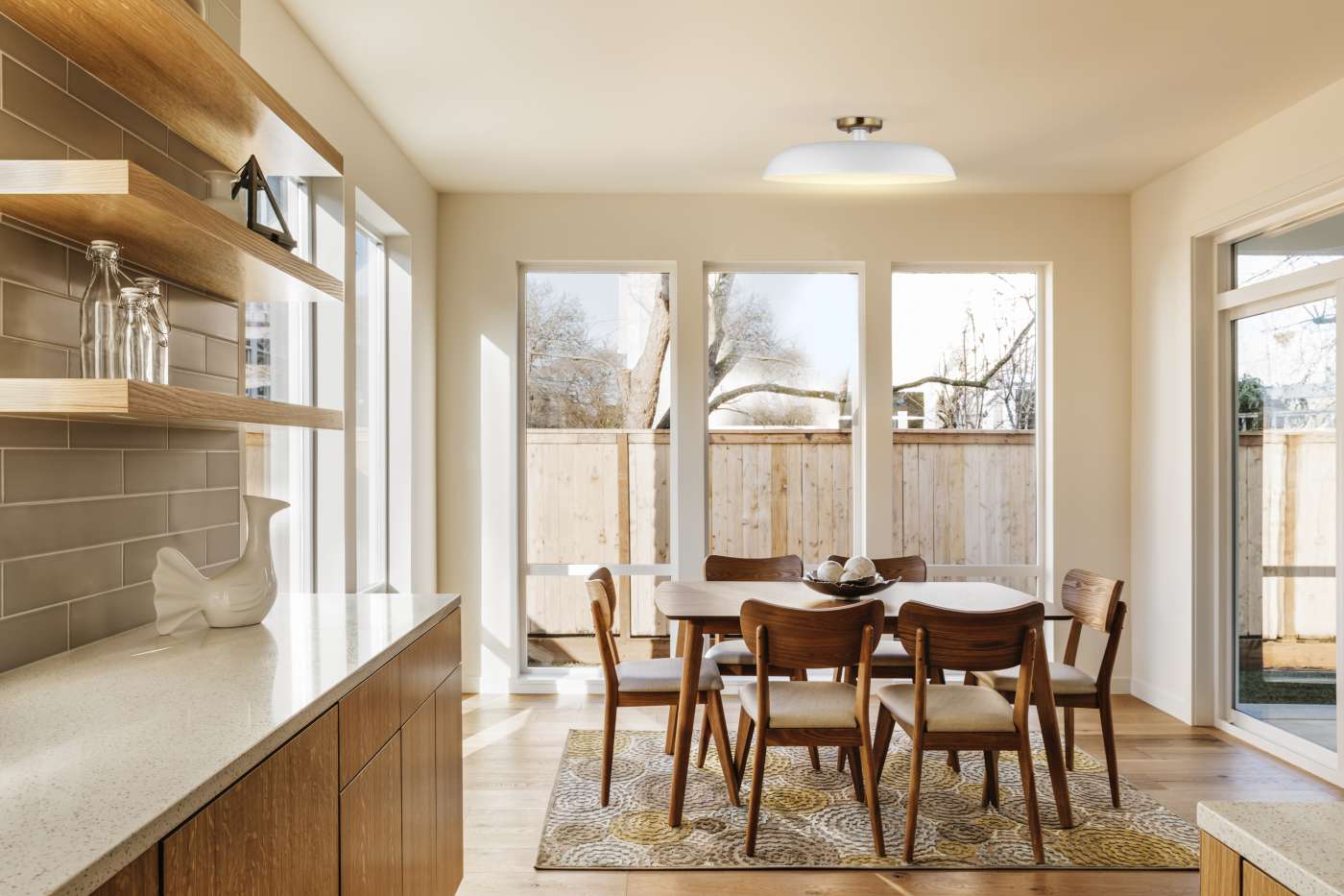 COLONY 1 LIGHT LARGE FLUSH - 60-7496