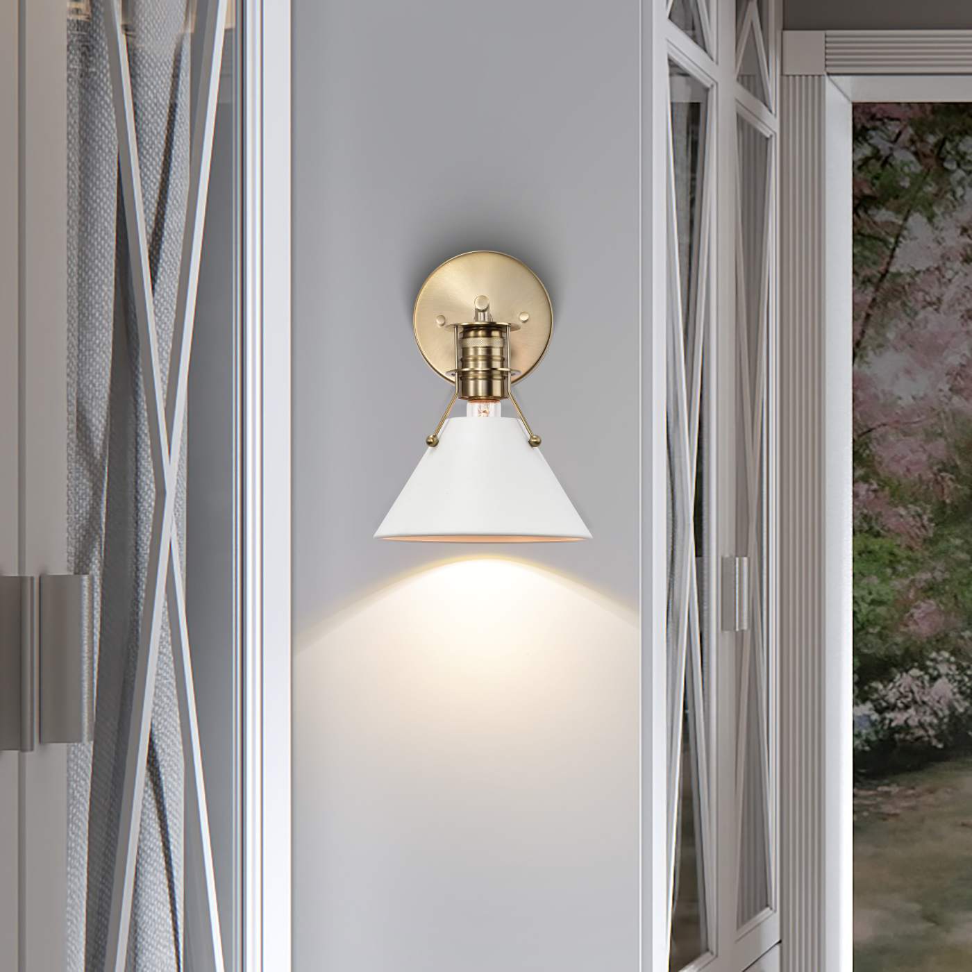OUTPOST 1 LIGHT WALL SCONCE - 60-7520