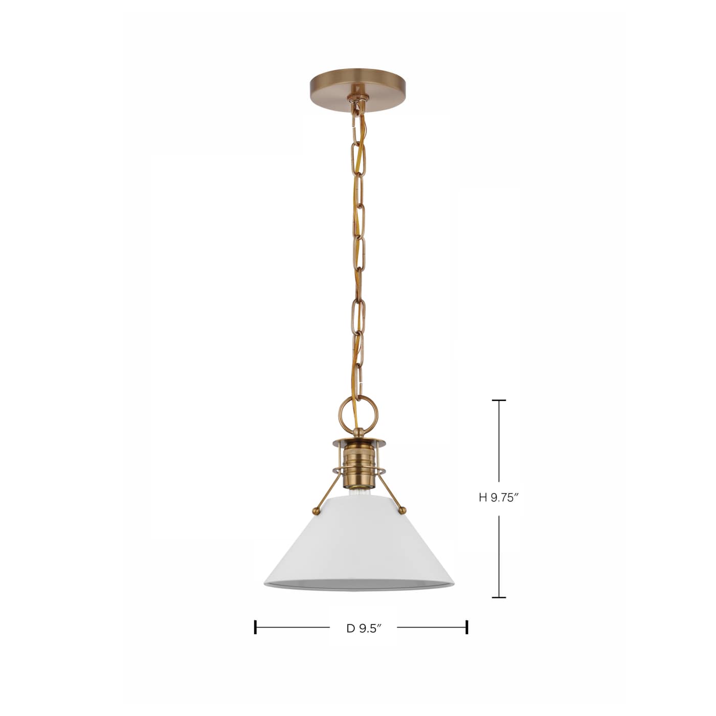 OUTPOST 1 LIGHT SMALL PENDANT - 60-7522