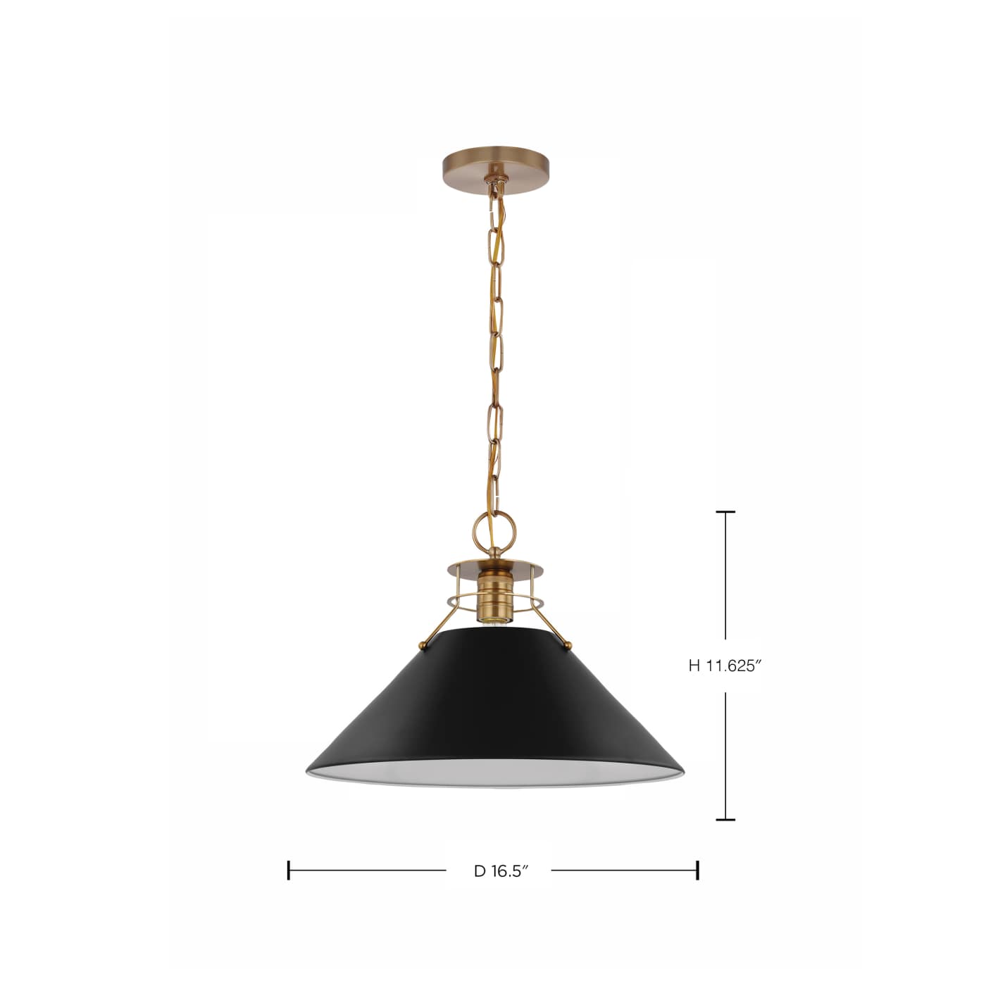 OUTPOST 1 LIGHT LARGE PENDANT - 60-7525