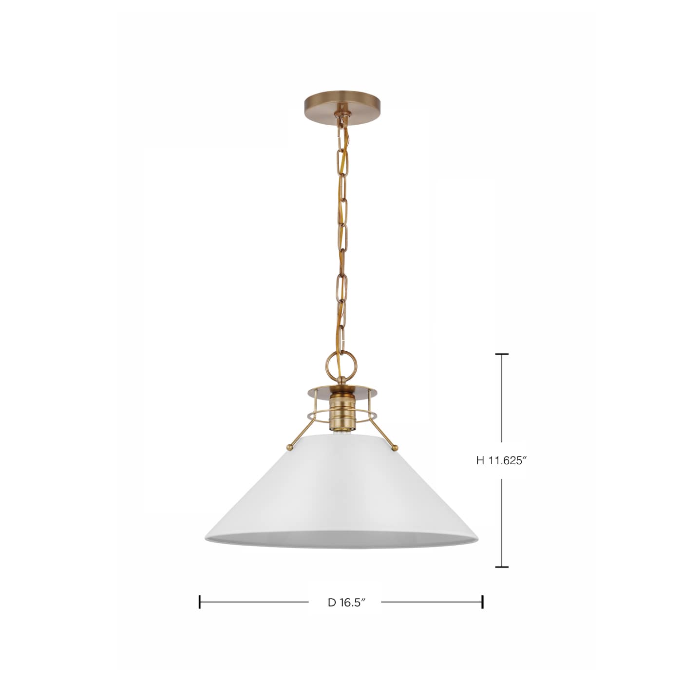 OUTPOST 1 LIGHT LARGE PENDANT - 60-7526