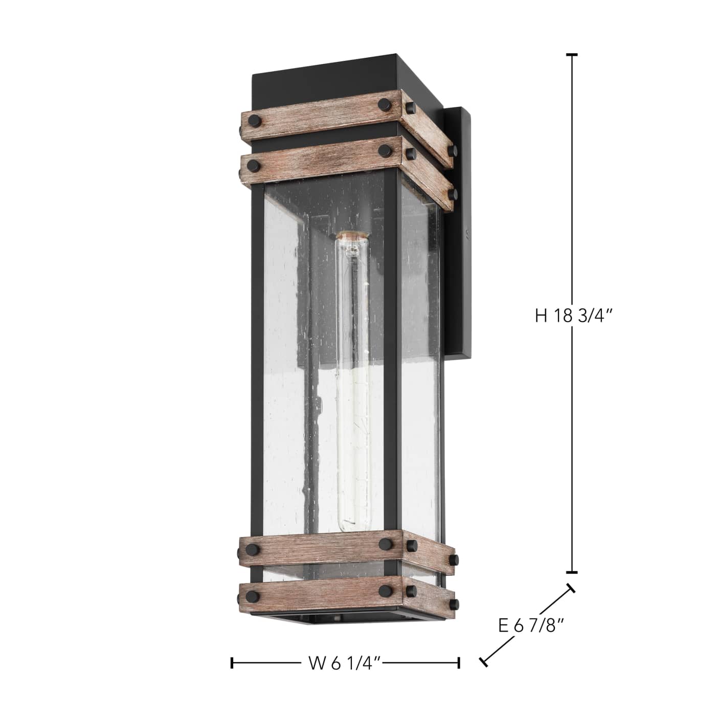 HOMESTEAD 1 LT LG WALL LANTERN - 60-7542