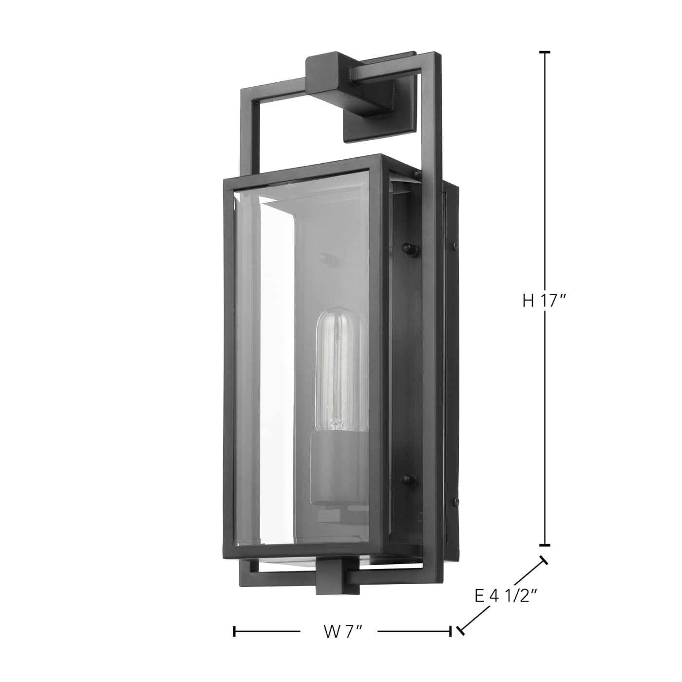 EXHIBIT 1 LT MD WALL LANTERN - 60-7544