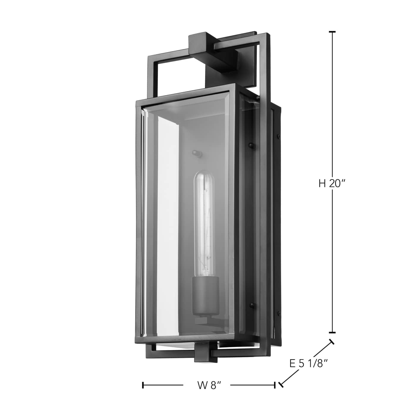 EXHIBIT 1 LT LG WALL LANTERN - 60-7545