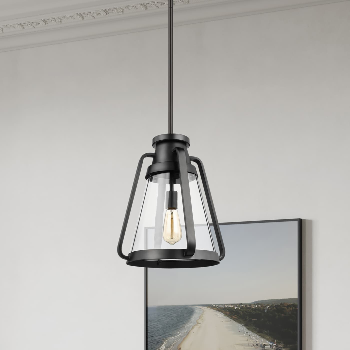 EVERETT 1 LT 10" PENDANT - 60-7552