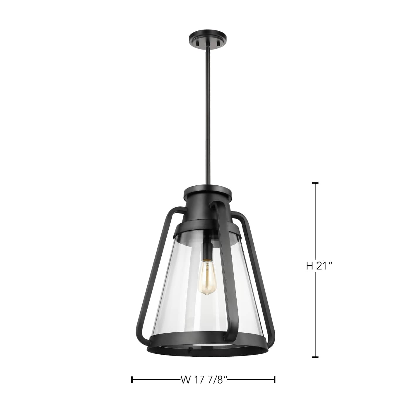 EVERETT 1 LT 18" PENDANT - 60-7554