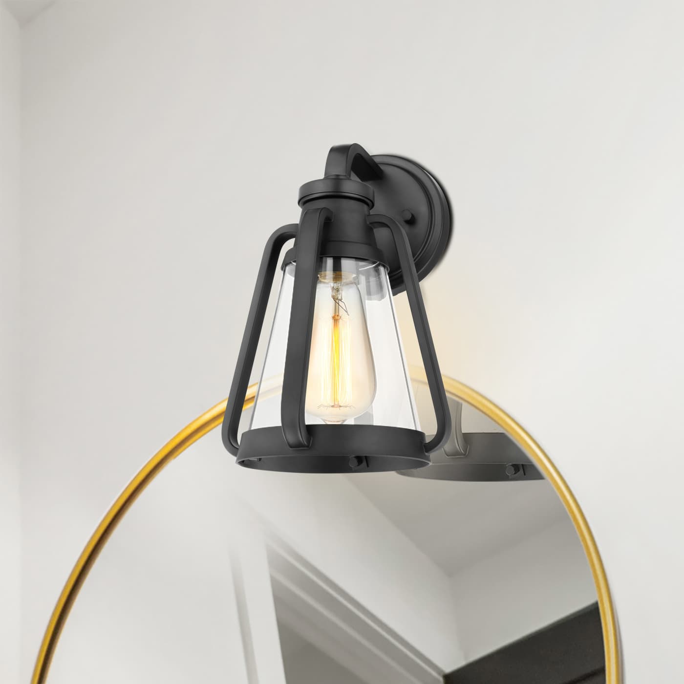 EVERETT 1 LT SMALL WALL SCONCE - 60-7555