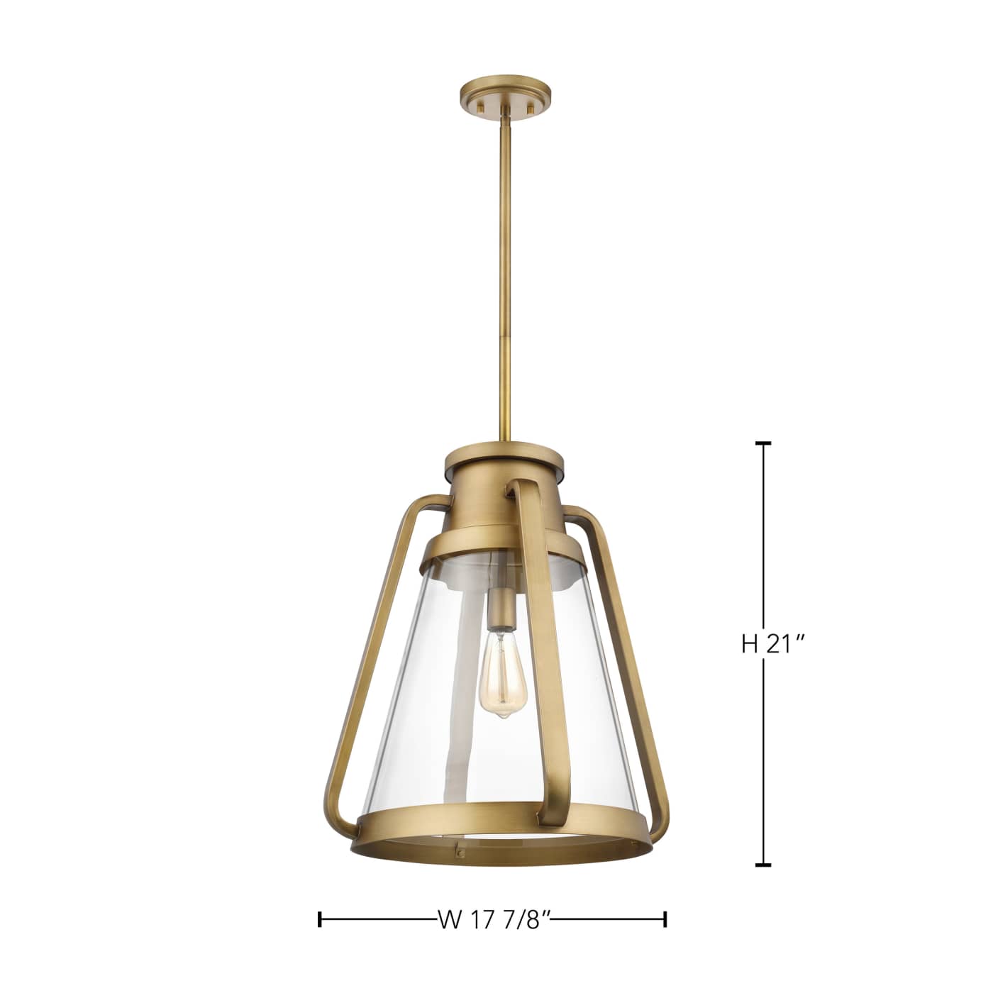 EVERETT 1 LT 18" PENDANT - 60-7564