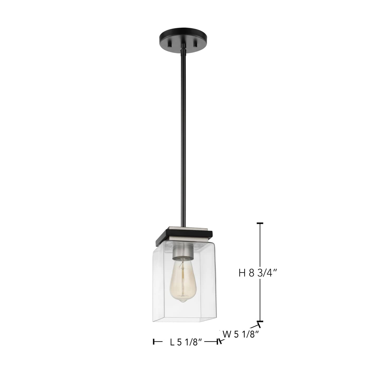 CROSSROADS 1 LT MINI PENDANT - 60-7650