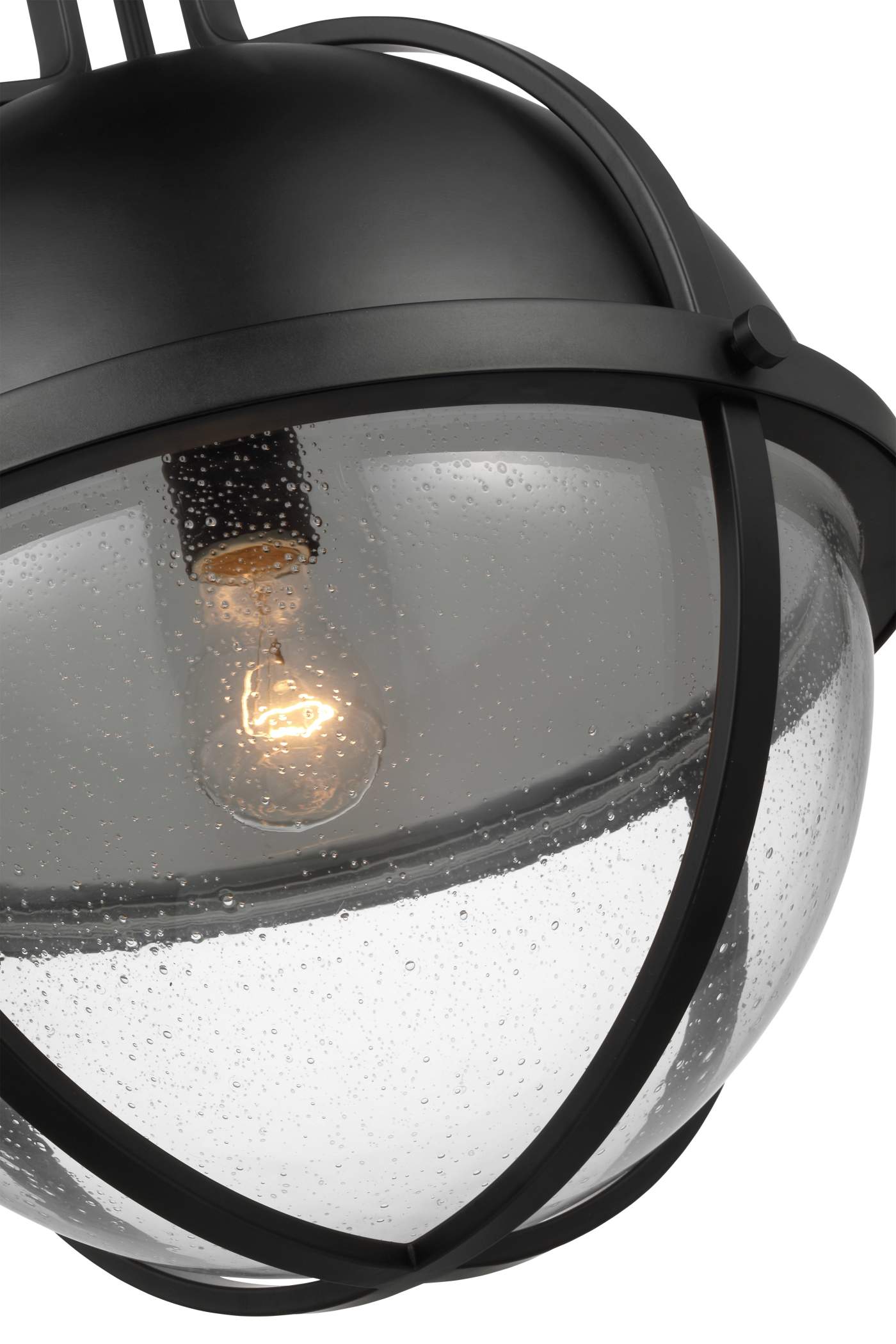 LINCOLN 1LT LG PEND MATTE BLK - 60-7675