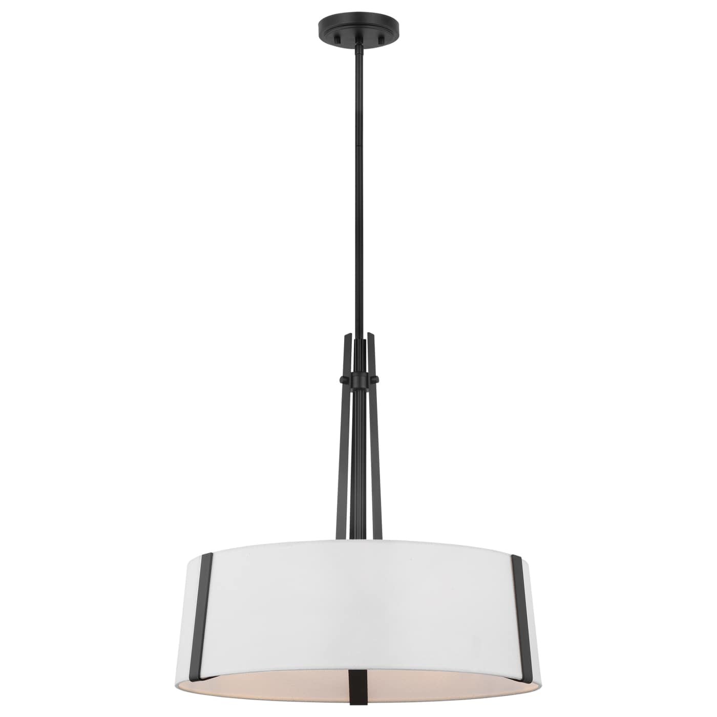 FLYNN 3LT PENDANT BLACK - 60-7678