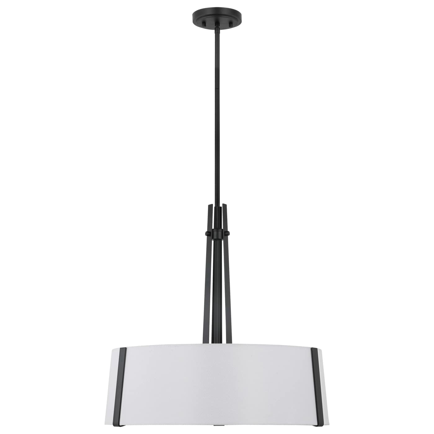 FLYNN 3LT PENDANT BLACK - 60-7678