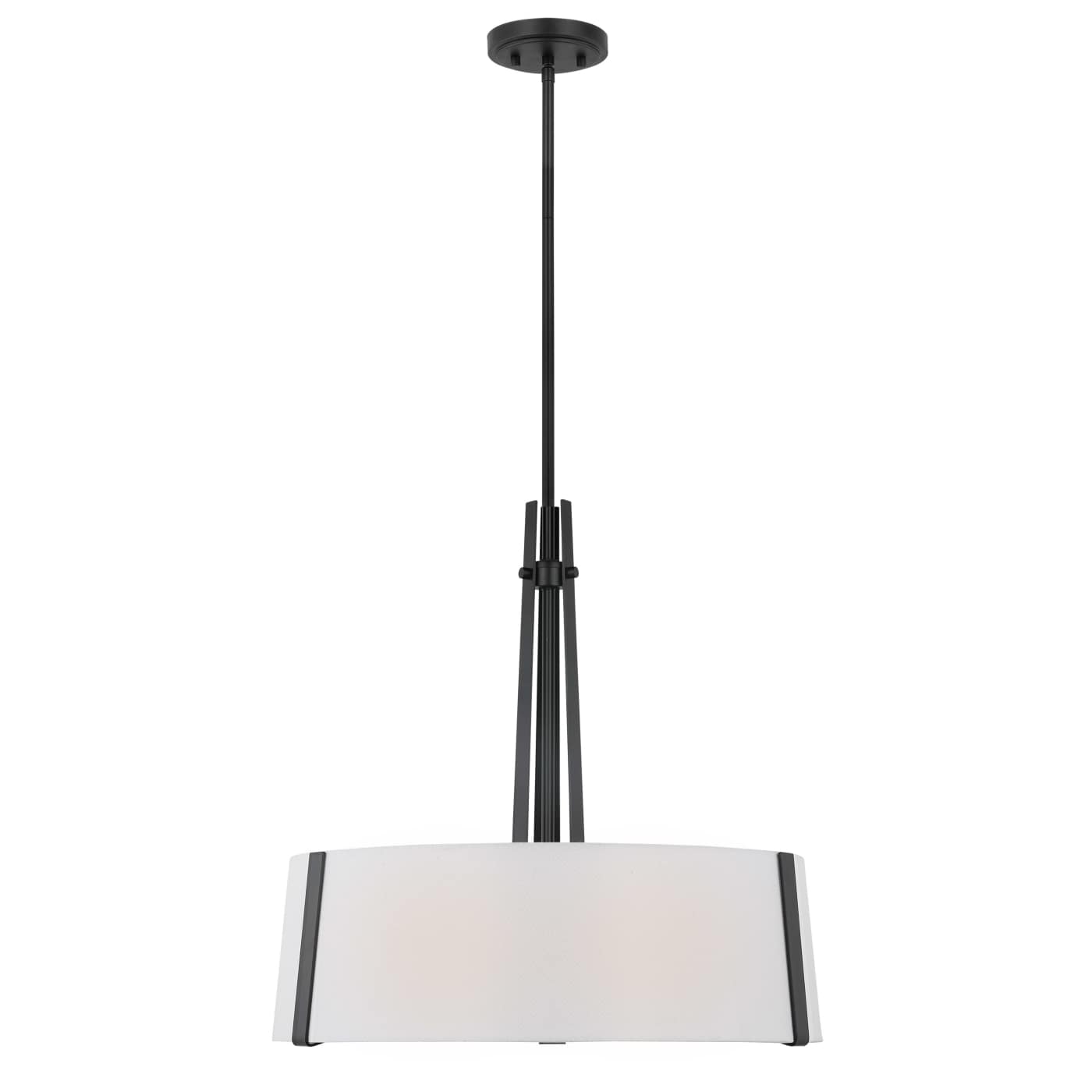 FLYNN 3LT PENDANT BLACK - 60-7678