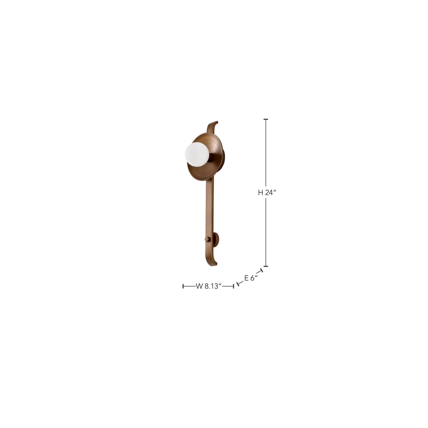 COLBY 1 LIGHT WALL SCONCE - 60-7742