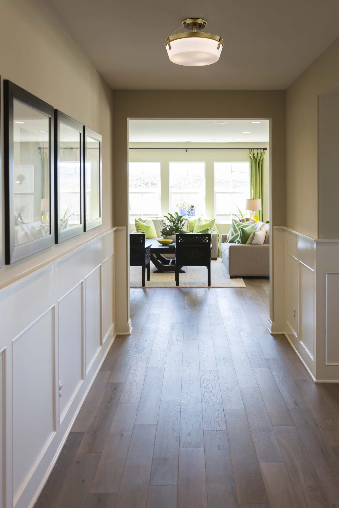 ROWEN 4 LIGHT SEMI FLUSH - 60-7752