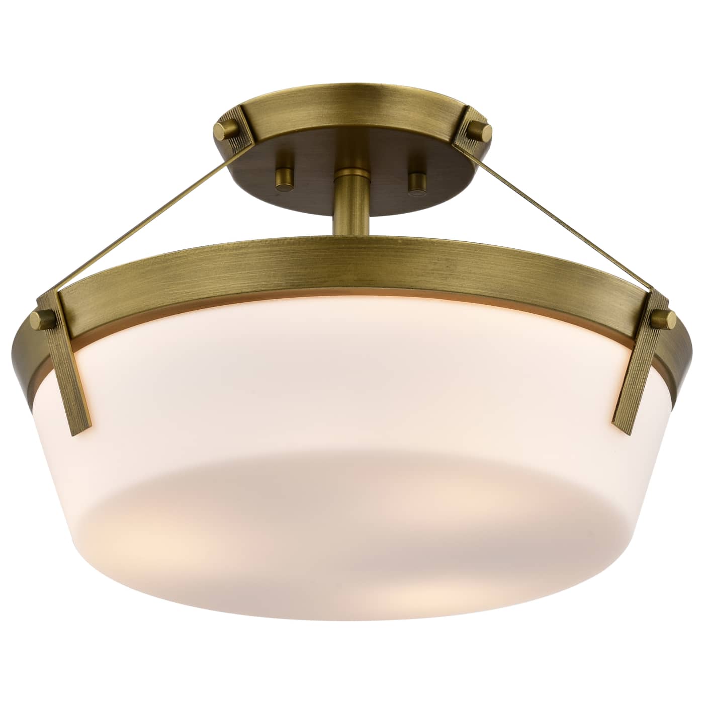 ROWEN 3 LIGHT SEMI FLUSH - 60-7753