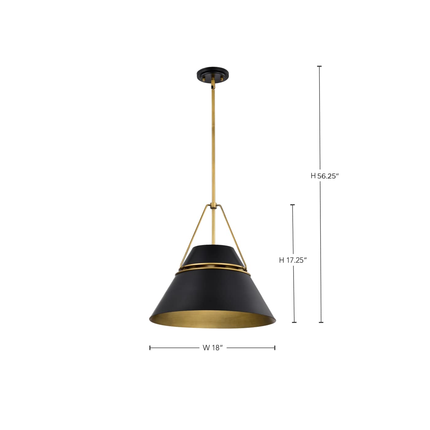ADINA 3 LIGHT LARGE PENDANT - 60-7768