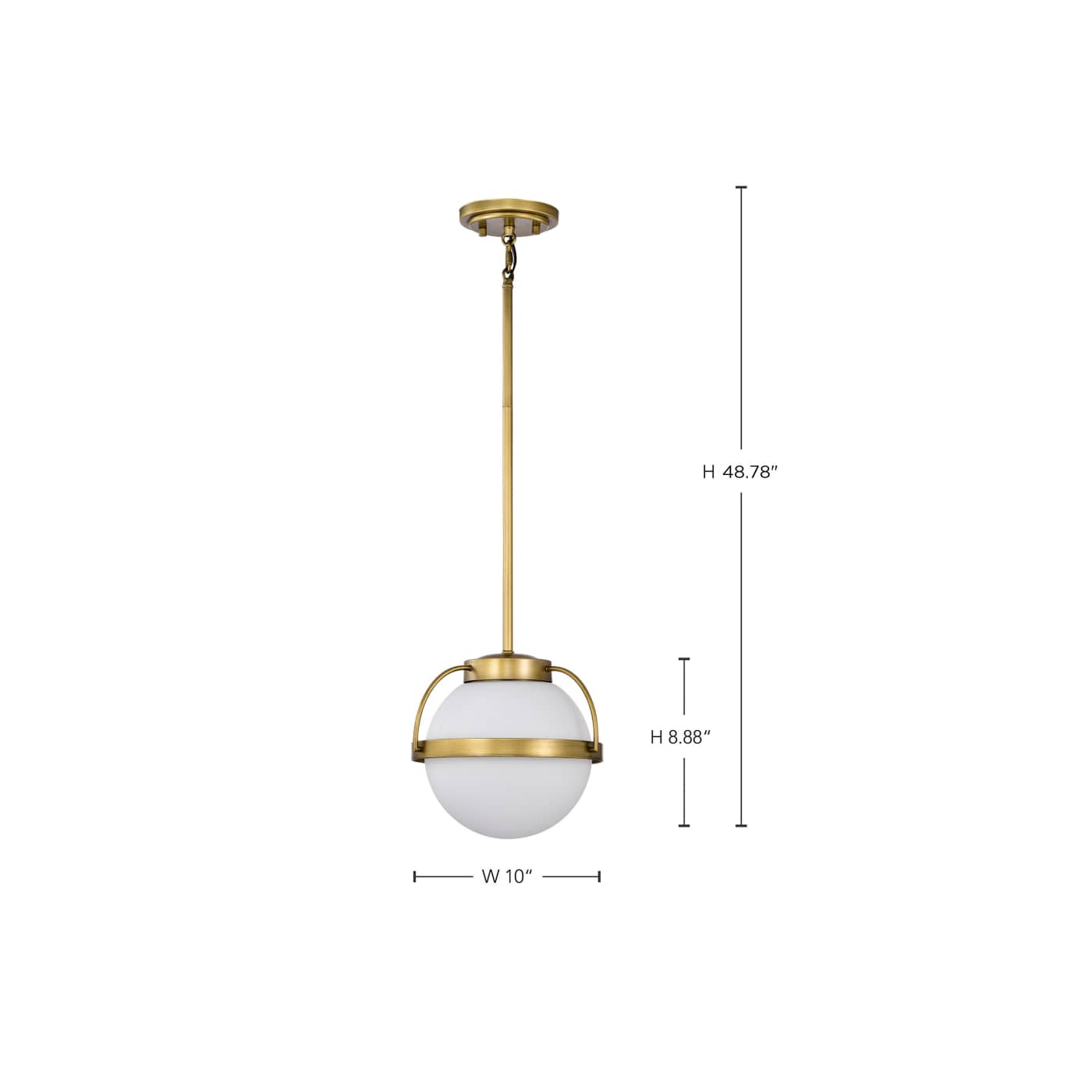 LAKESHORE 1 LT SMALL PENDANT - 60-7783