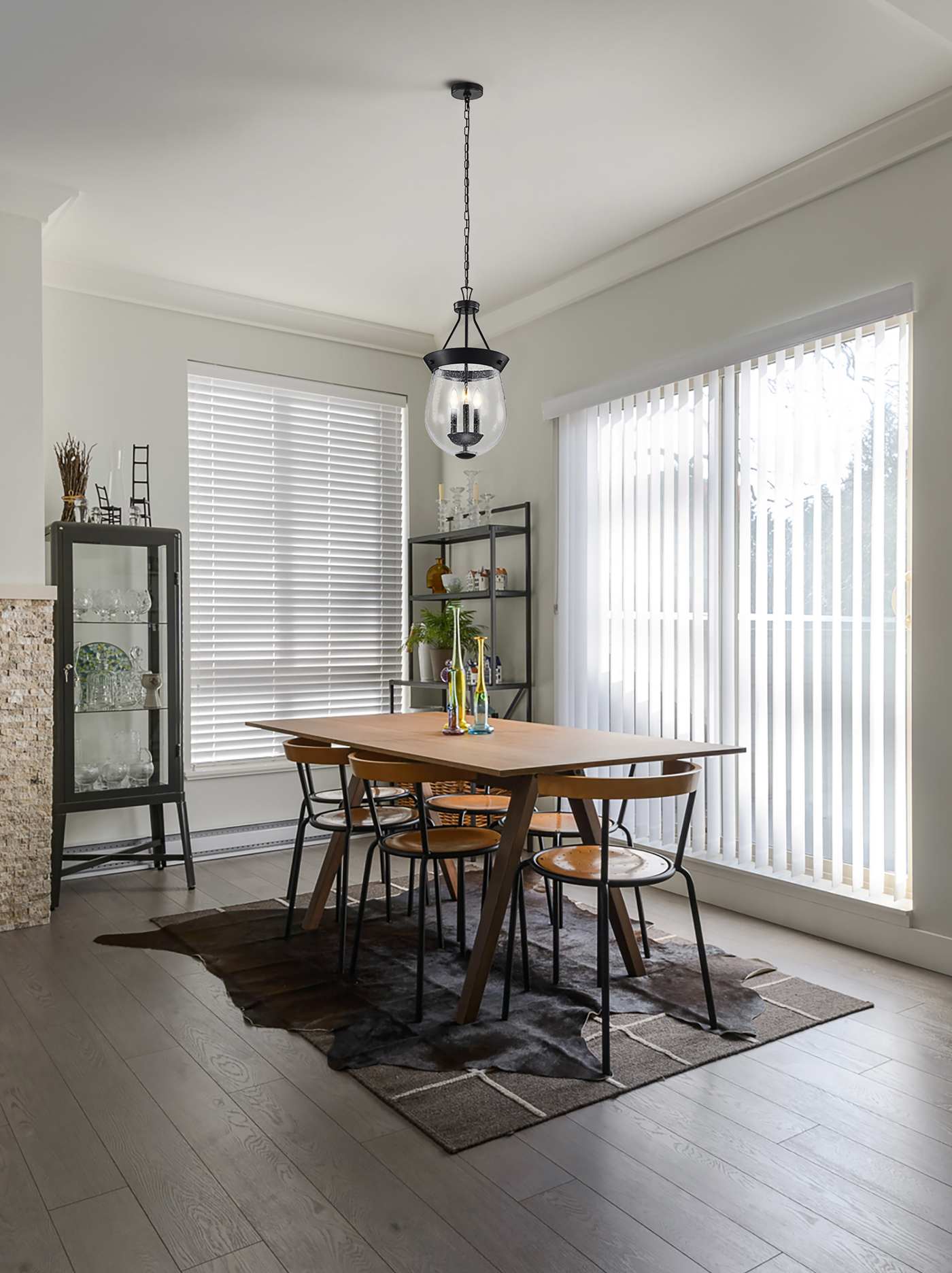 BOLIVER 3 LIGHT 11" PENDANT - 60-7800