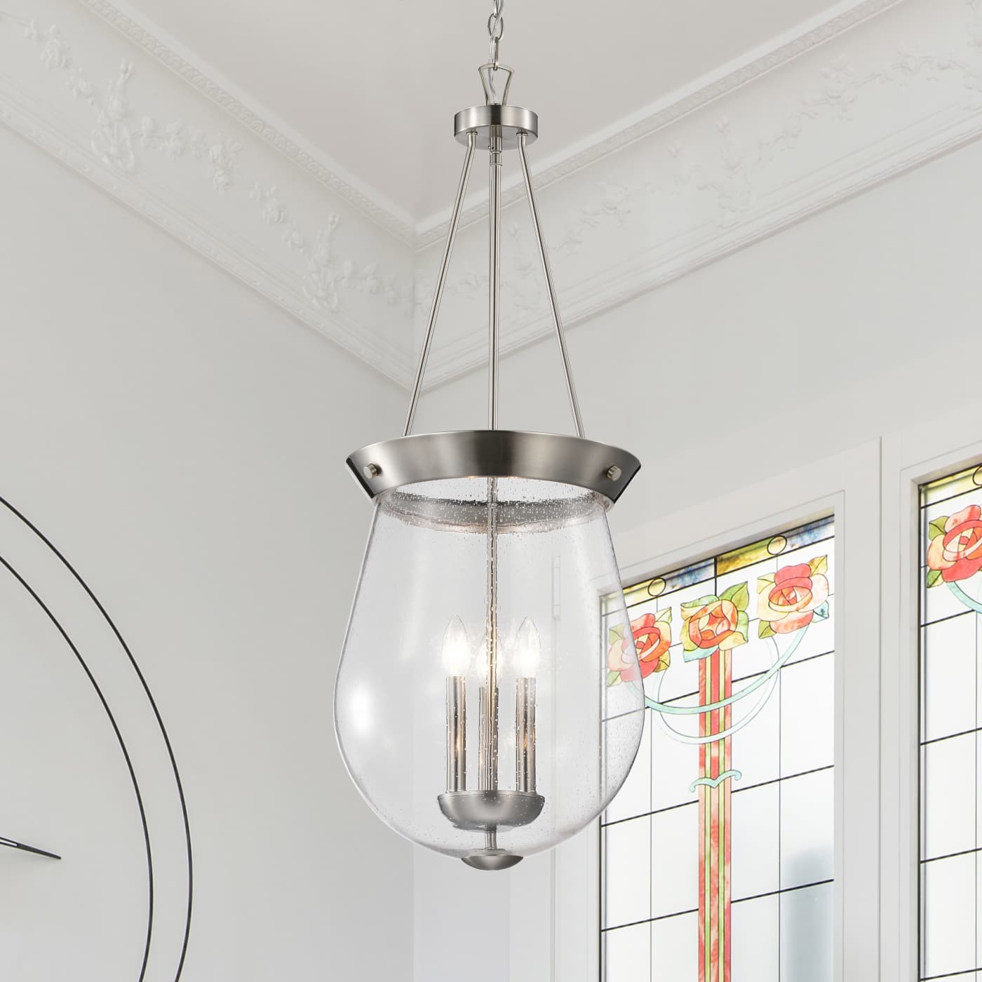 BOLIVER 3 LIGHT 14" PENDANT - 60-7805