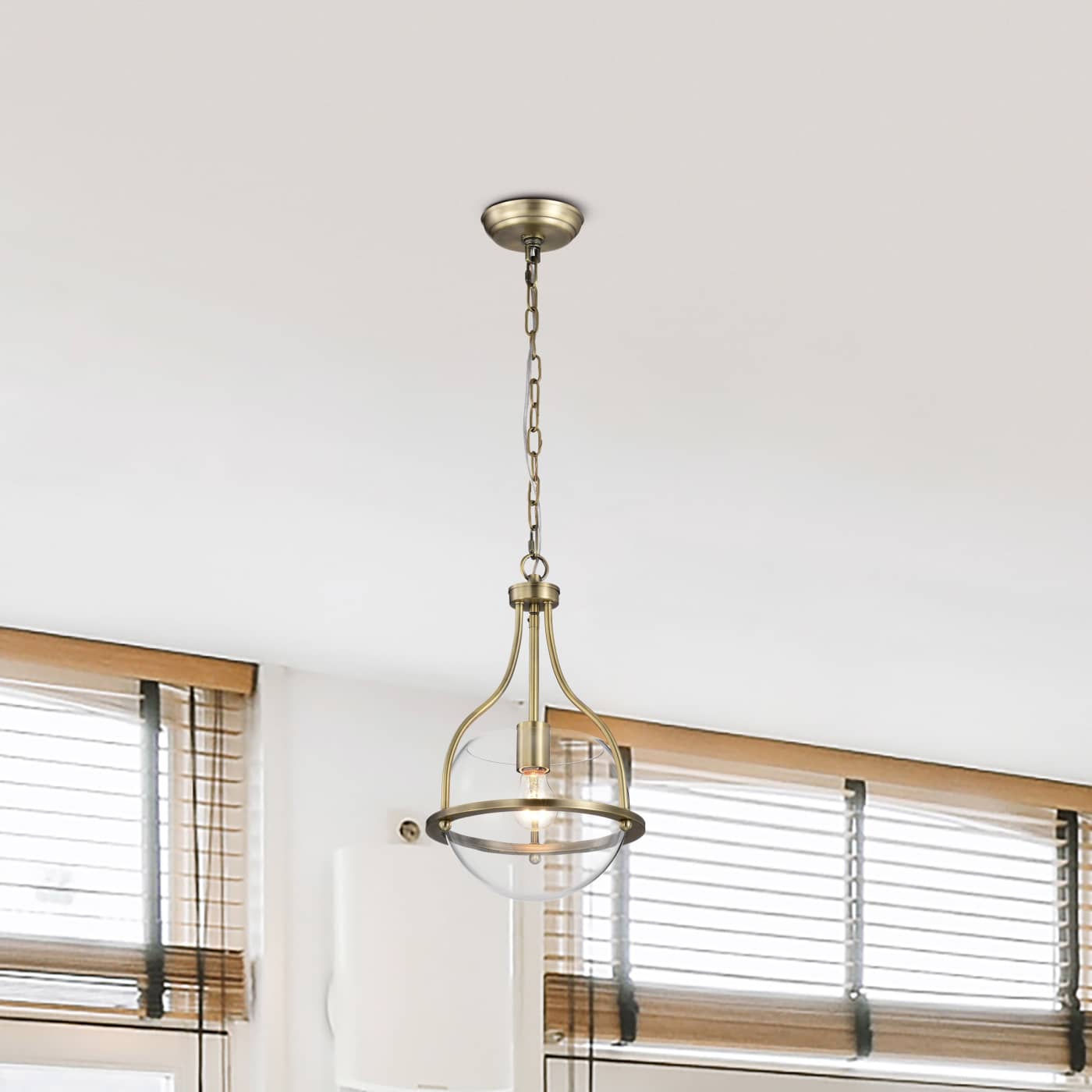 AMADO 1 LIGHT 10" PENDANT - 60-7815