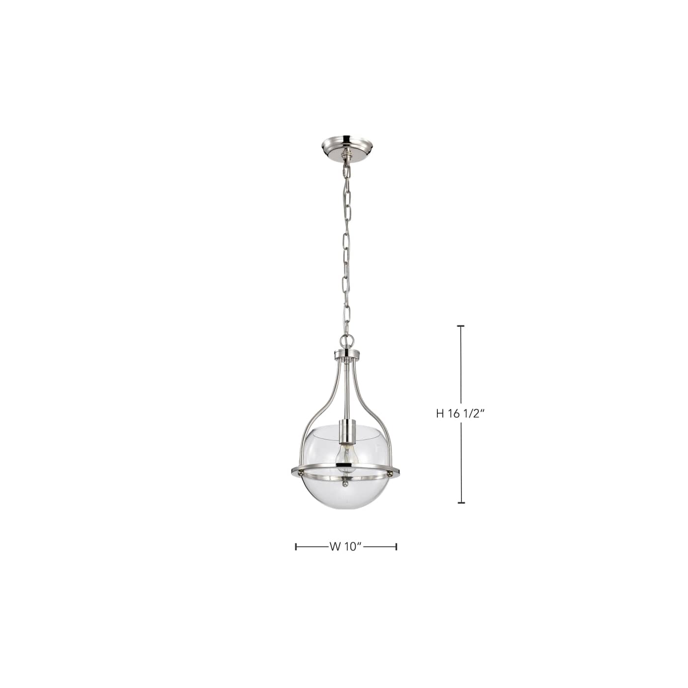 AMADO 1 LIGHT 10" PENDANT - 60-7816