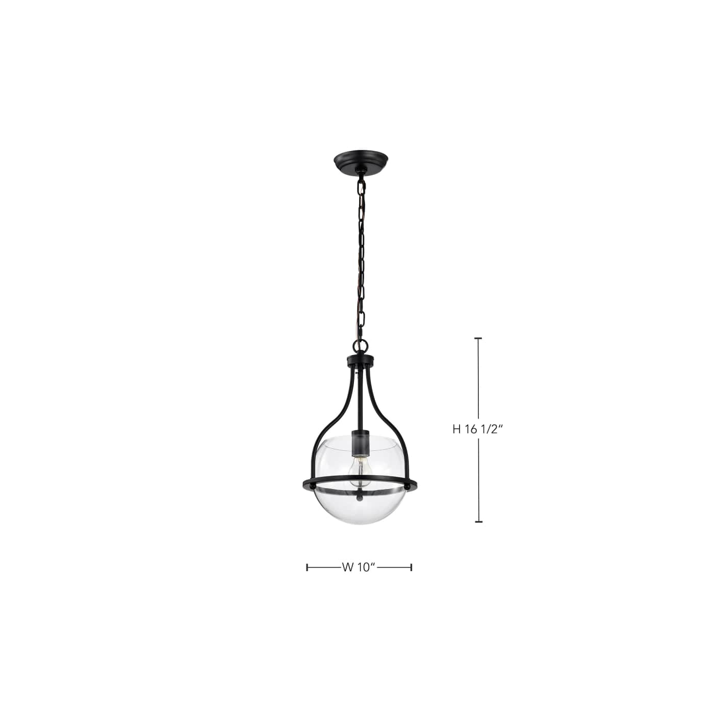 AMADO 1 LIGHT 10" PENDANT - 60-7817