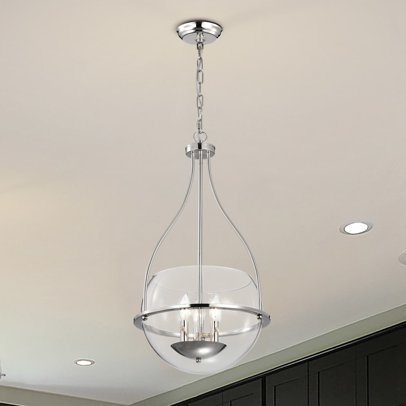 AMADO 3 LIGHT 14" PENDANT - 60-7819