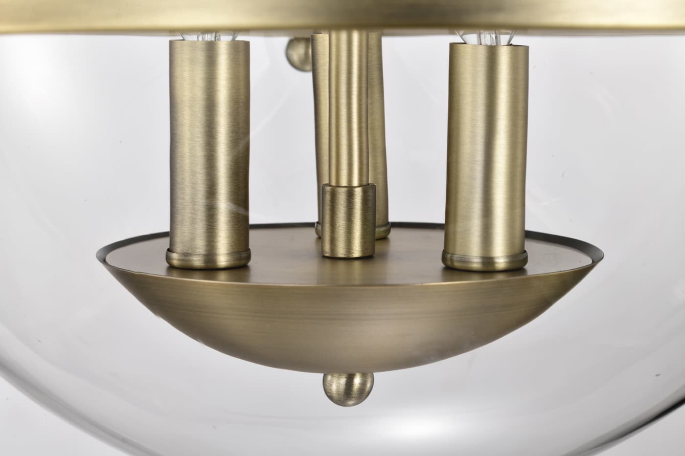 AMADO 3 LIGHT SEMI FLUSH MOUNT - 60-7821