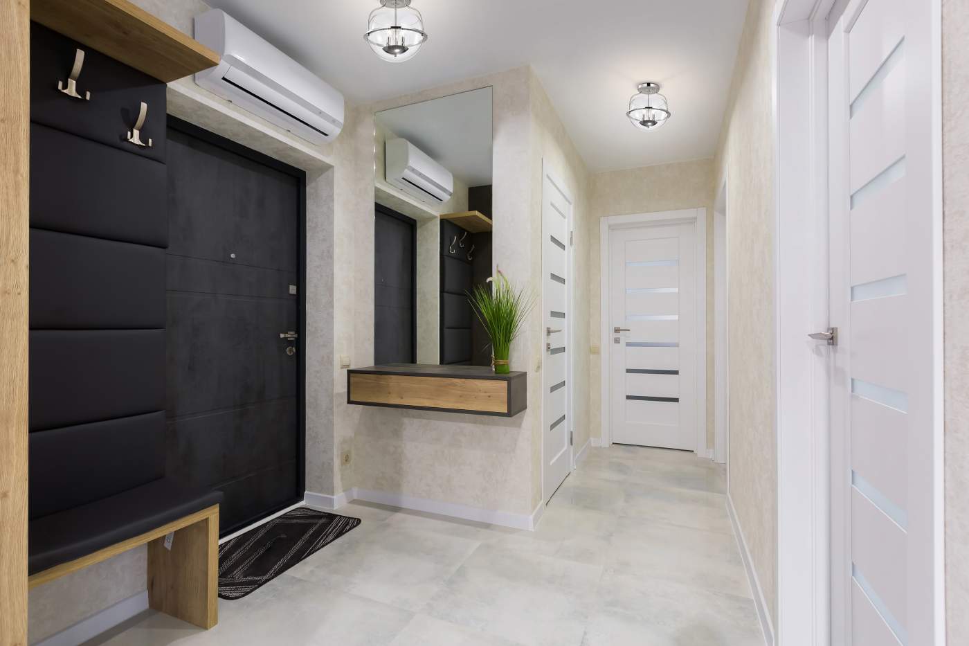 AMADO 3 LIGHT SEMI FLUSH MOUNT - 60-7822