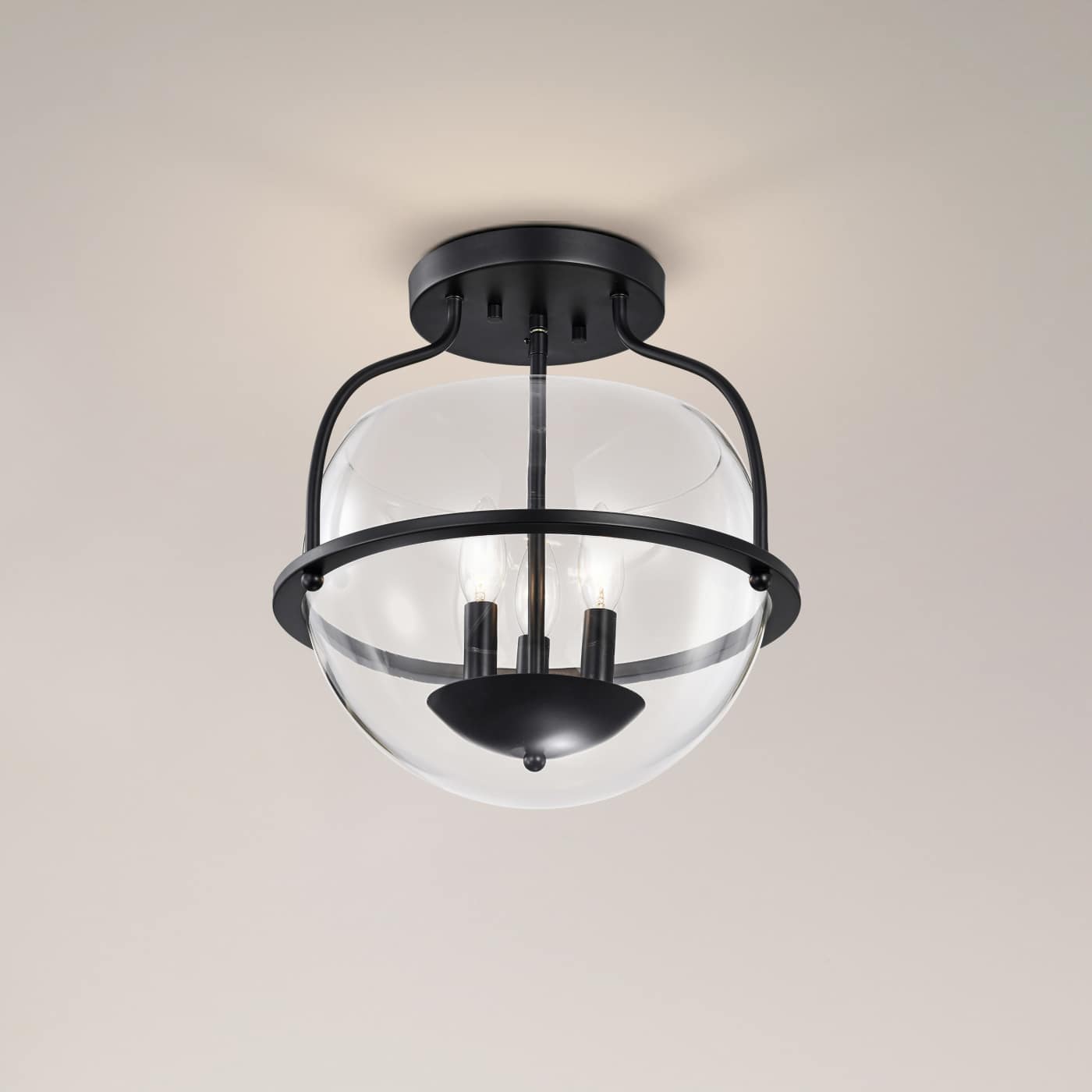 AMADO 3 LIGHT SEMI FLUSH MOUNT - 60-7823