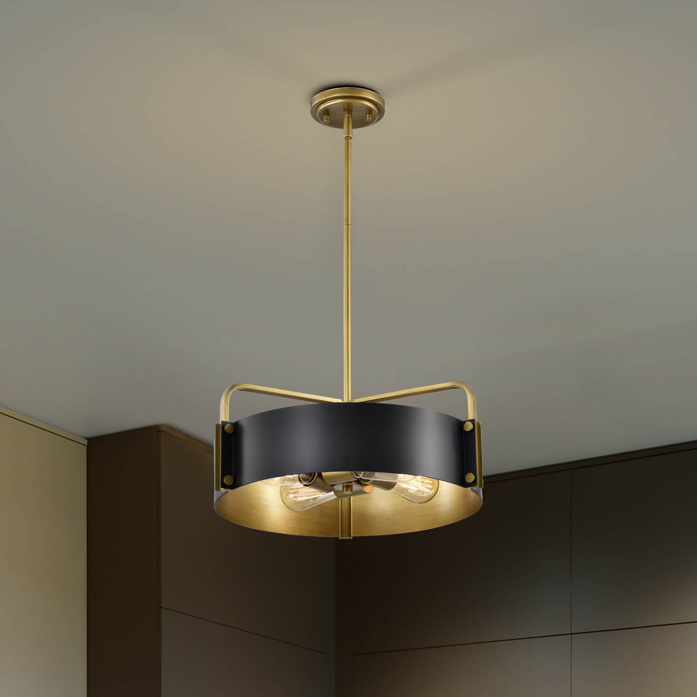 ALTOS 4 LIGHT MEDIUM PENDANT - 60-7843