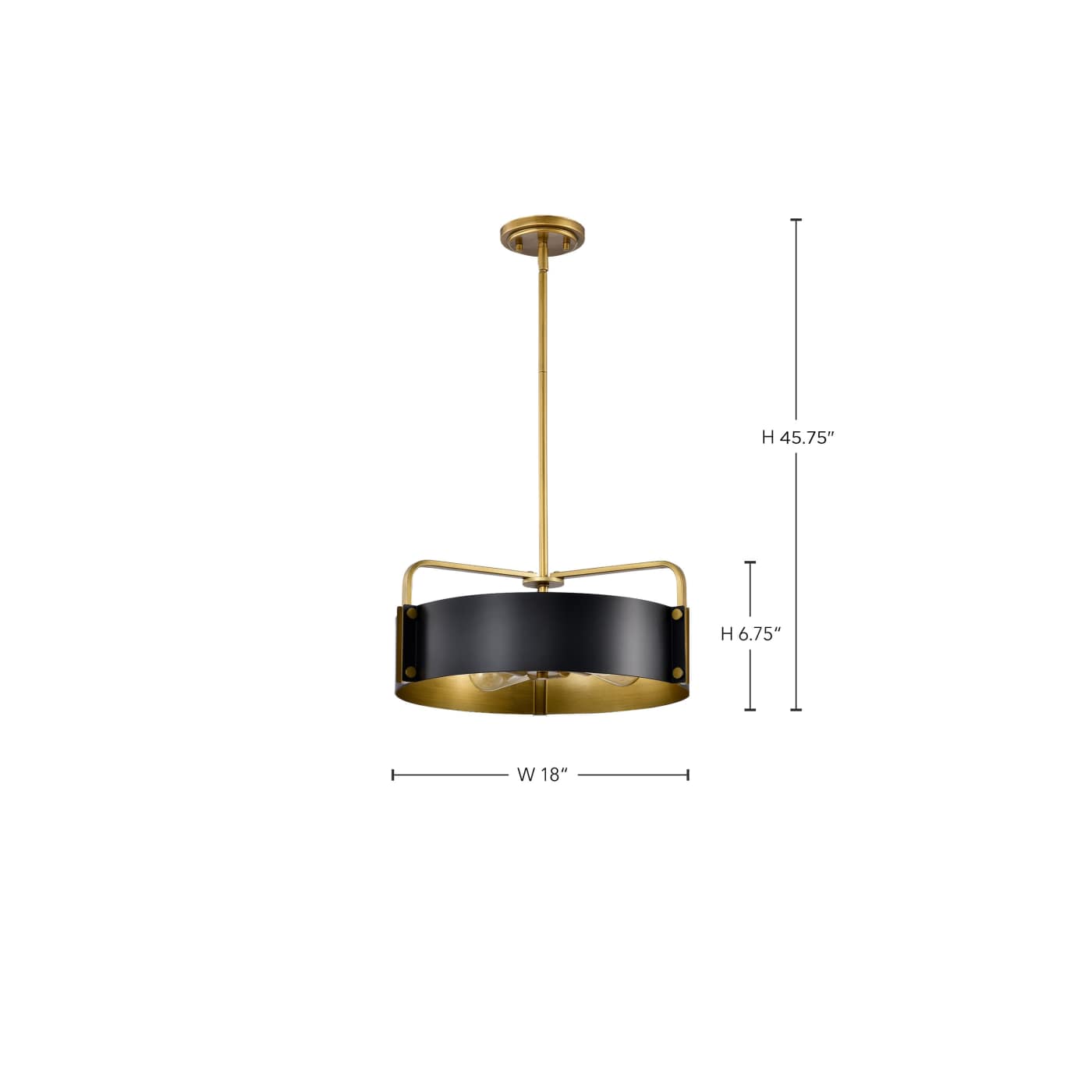 ALTOS 4 LIGHT MEDIUM PENDANT - 60-7843