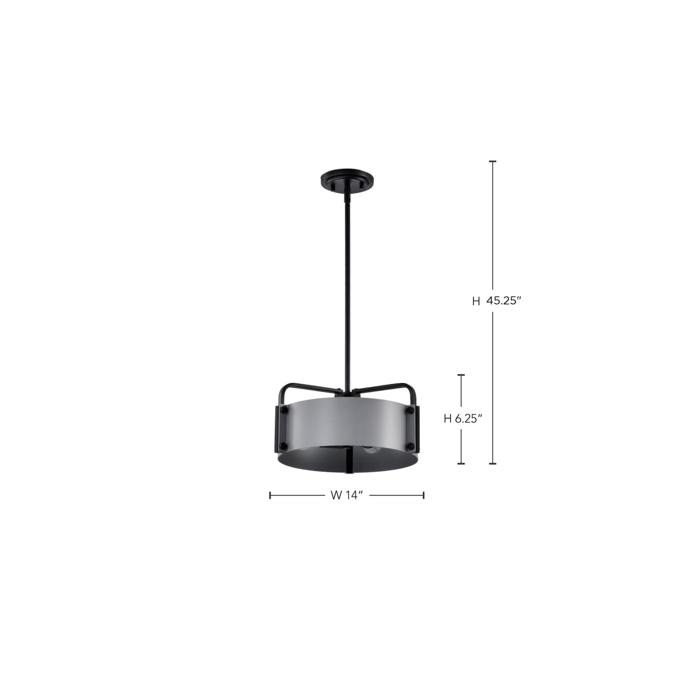 ALTOS 3 LIGHT SMALL PENDANT - 60-7852